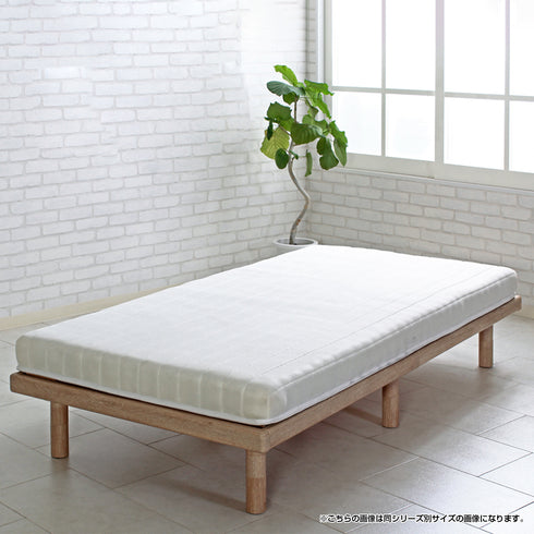 ブリーズ 薄型ポケットコイルマットレス ダブル(W1400×D1950×H100)