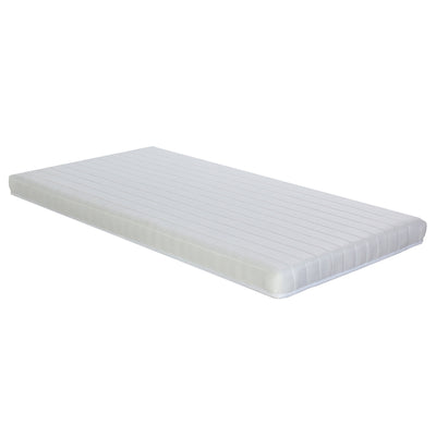 理想的な寝姿勢で快眠をサポートする薄型ポケットコイルマットレス。