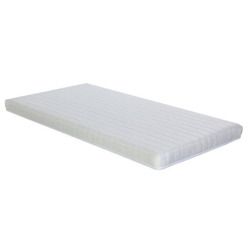 理想的な寝姿勢で快眠をサポートする薄型ポケットコイルマットレス。