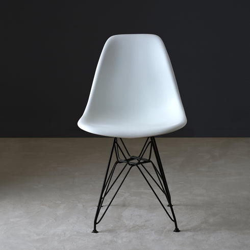 デザインシェルチェア ブラック脚タイプ(W460×D540×H810)