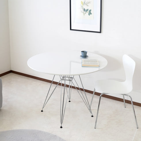 スチールレッグラウンドテーブル(W1000×D1000×H725)