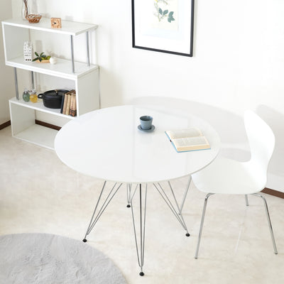 スチールレッグラウンドテーブル(W1000×D1000×H725)