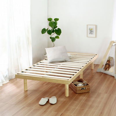 ナナ2 パイン材すのこベッド セミダブルサイズ (W1200×D2000×H324)