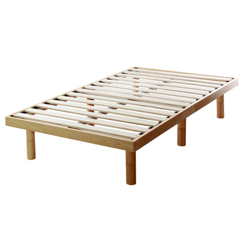 ナナ2 パイン材すのこベッド セミダブルサイズ (W1200×D2000×H324)