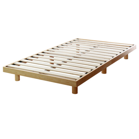 ナナ2 パイン材すのこベッド セミダブルサイズ (W1200×D2000×H324)