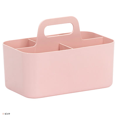 【心ときめくパステルピンク】
甘すぎない上品なピンク色は、お部屋に置くだけで優しいアクセントになり、メイク道具や大切な小物を入れるだけで、気分が華やぎます。