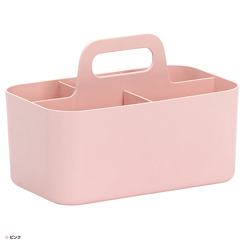 【心ときめくパステルピンク】
甘すぎない上品なピンク色は、お部屋に置くだけで優しいアクセントになり、メイク道具や大切な小物を入れるだけで、気分が華やぎます。