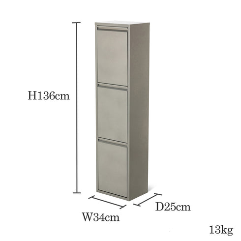 ウエストバスケット3(W340×D250×H1360)