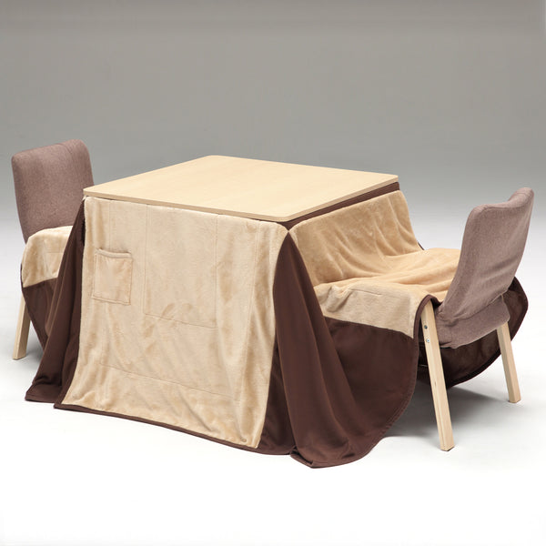 【ぬくもりに包まれる冬】冬はこたつ、夏はデスクに早変わり、リバーシブル天板とふんわり布団で一年中快適に過ごせます。