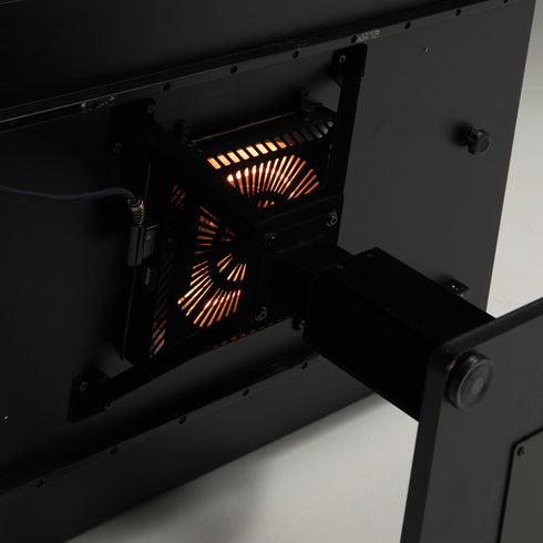 ヒーターは、天板裏に温風ヒーターが付いているため温まるのが早いです。