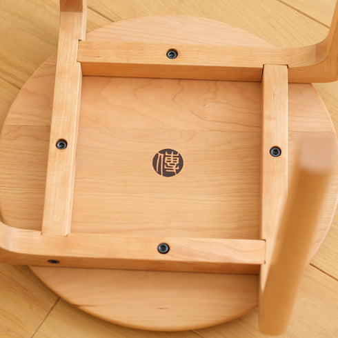 LISCIO 4本脚スツール(W370×D370×H435)