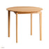LISCIO サークル ダイニングテーブル(W840×D840×H700)
