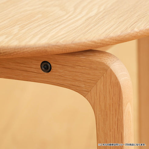 LISCIO サークル ダイニングテーブル(W840×D840×H700)