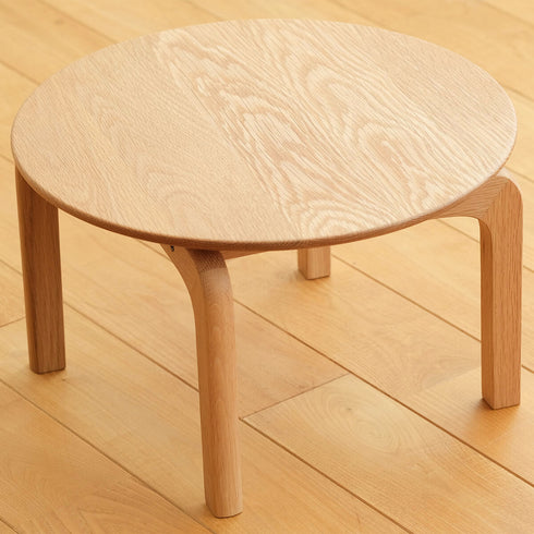 LISCIO サークル ローテーブル(W420×D420×H250)