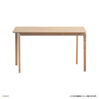 【明るく美しいオーク材】はっきりとした木目が特徴で、明るくナチュラルな空間を演出します。