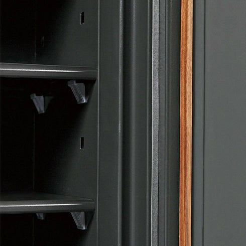 タッチパネル 指紋認証式 プレミアム耐火金庫 DBAUM 36L(W404×D503×H522)