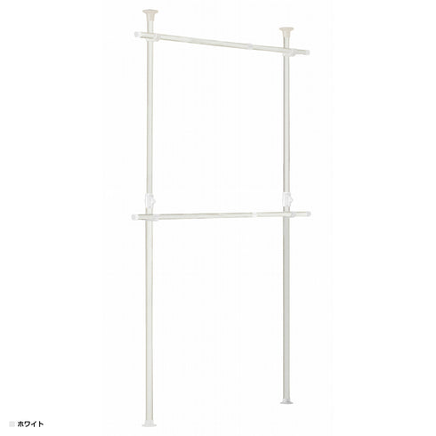 ドリームハンガー ポールハンガーラック(W1000-1700×D100×H1700-2800)
