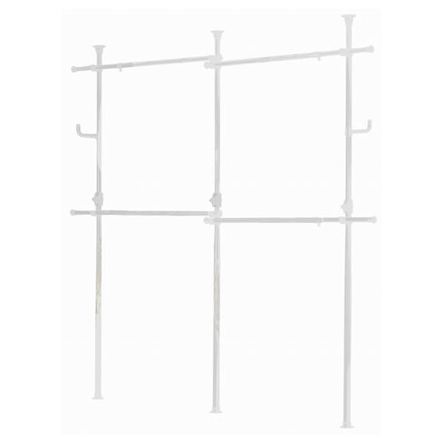 ドリームハンガー ポールハンガーセット(W2000-3400×D180×H1700-2800)