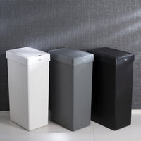 【選べる3色】どんな空間にも美しく溶け込む、洗練されたワントーンカラーのダストボックス。