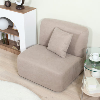 チャミル 1人掛けソファ(W800×D800×H725)