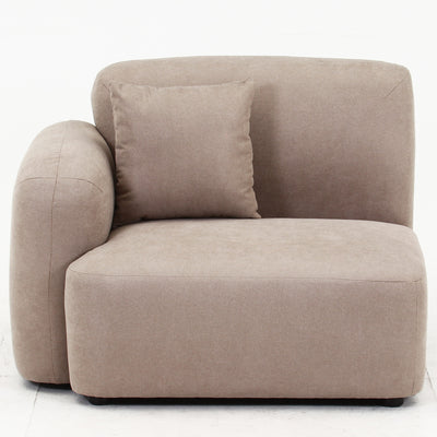 チャミル 1人掛けソファ 右肘(W980×D800×H725)