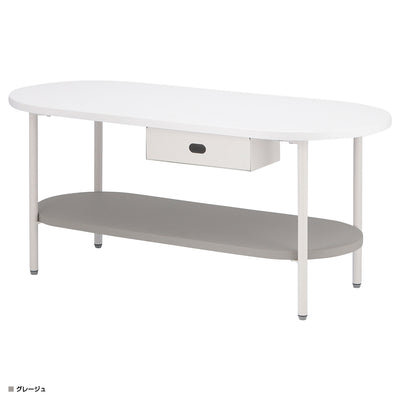 チャミル ティッシュ収納付テーブル(W900×D400×H400)