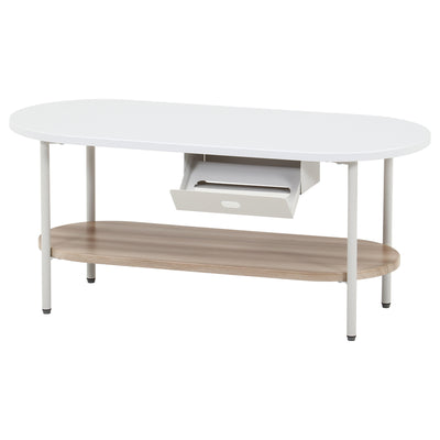 チャミル ティッシュ収納付テーブル(W900×D400×H400)