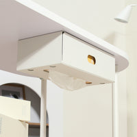 【生活感をオフ】散らかりがちなティッシュもスマートに収納でき、いつでもサッと使えて便利です。