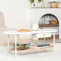 【お気に入りのカフェのように】温かみのあるナチュラルな木目調とホワイトで、おうちカフェ気分を楽しめます。