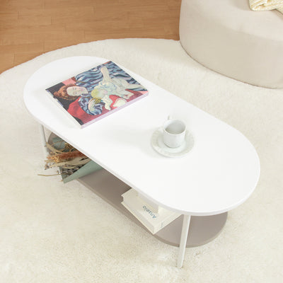 チャミル ティッシュ収納付テーブル(W900×D400×H400)