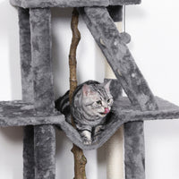 【包み込まれる心地よさ】ゆりかごのようなハンモックは、猫ちゃんにとって最高の休憩スポット、うたた寝にも最適です。