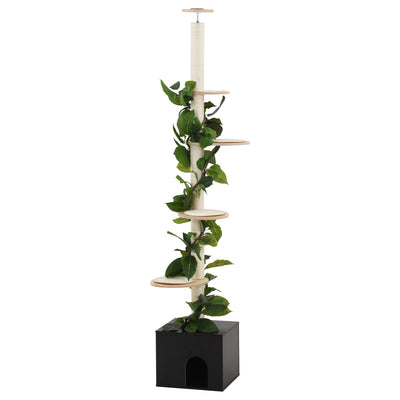 ねこの休ら木 キャットツリー ソラ(W450×D400×H2400-2600)