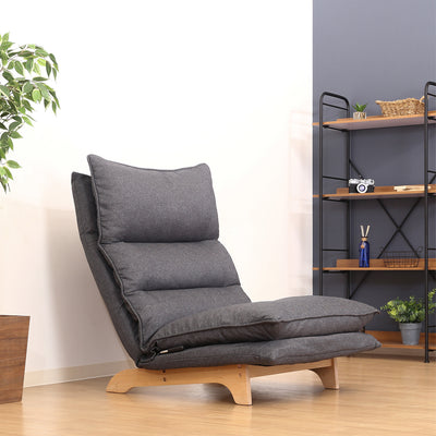 包み込まれるような座り心地でフィット感抜群なハイバックフロアチェア。