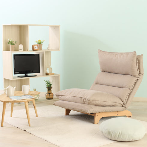 天然木のフレームと、シンプルで温かみのある北欧風デザインがお部屋のお洒落さを引き出します。