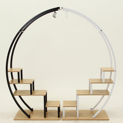 【組み合わせ自由、広がる可能性】
ブラックとホワイトの2色展開だから、一つでシンプルに、二つ組み合わせて印象的なハート型にと、お部屋の雰囲気や好みに合わせて自由なレイアウトをお楽しみいただけます。