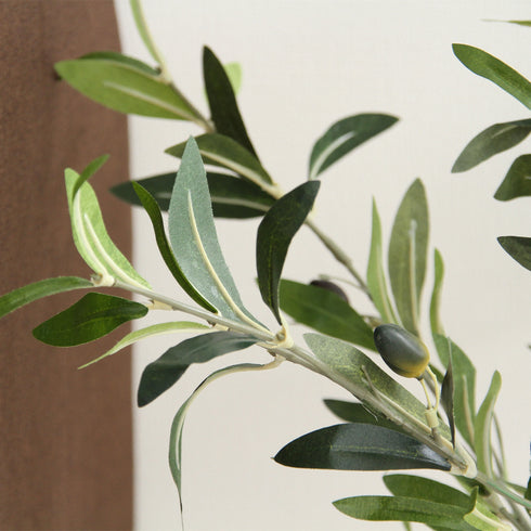 人工観葉植物 オリーブ(W400×D400×H820)