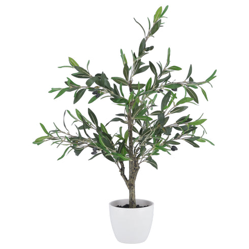 人工観葉植物 オリーブ(W400×D400×H820)