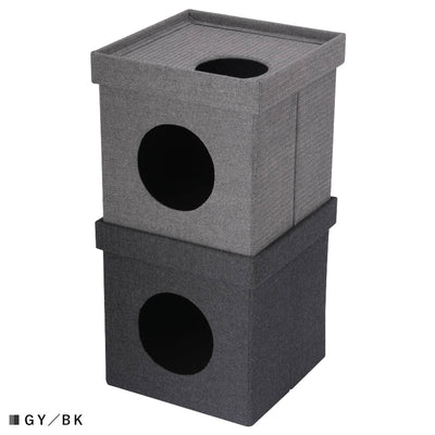 ペットハウスキューブ 2段(W375×D375×H740)