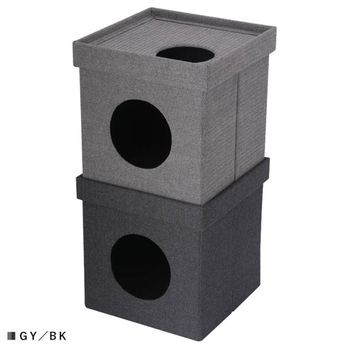 ペットハウスキューブ 2段(W375×D375×H740)