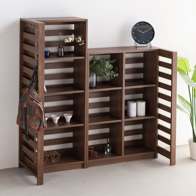 高さや幅違いのタイプもございますので、1台だけでなく複数での設置、デスクとの組み合わせなど、自由な発想でお使いいただけます。