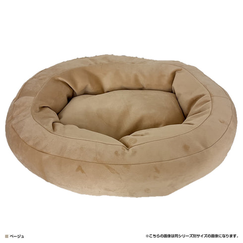 【とろけるような至福の眠りを】
やわらかなベージュがお部屋に温もりを添え、ぎゅっと潰しても元に戻る風船構造と、どこにでも顎を乗せられる贅沢な作りで、大切な家族であるペットに最高のくつろぎ時間をプレゼントしませんか。