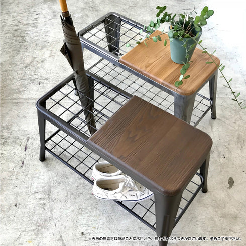 アンブレラスタンドベンチ(W790×D400×H445)