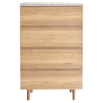 【たっぷりしまえる、頼れる4段】
衣類から散らかりがちな小物まで、たっぷり収納できる4段の引出しが、お部屋をすっきりと整頓し、心にゆとりのある毎日を叶えます。