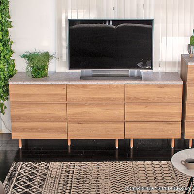 ドゥーロ チェスト 3段タイプ(W1200×400×H720)