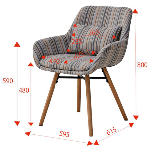 レンツェ チェア(W595×615×H800)