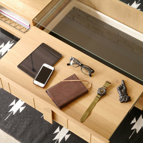 サモア コレクションテーブル(W1100×D420×H330)