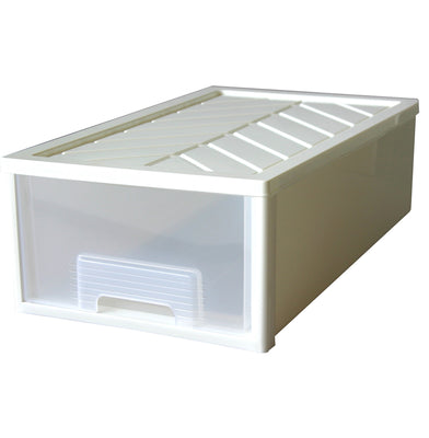 引出し式浅型ケースファインテナー 3個セット(W360×D600×H217)