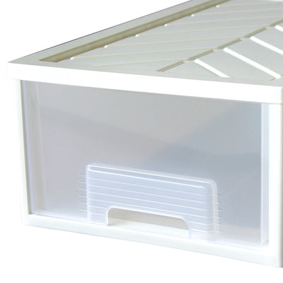 引出し式浅型ケースファインテナー 3個セット(W360×D600×H217)