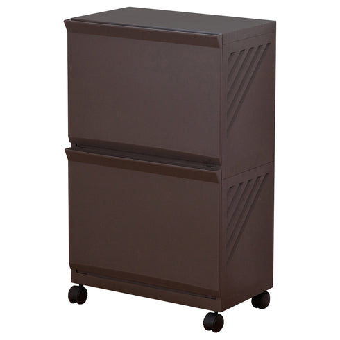 ランドリーボックス クレバン2段(W438×D287×H725)