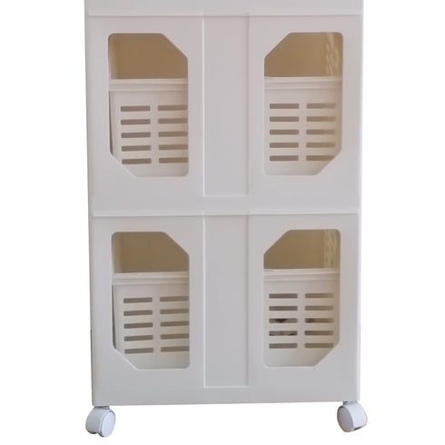 通気性を考慮したデザインとなっており、バスケット内の空気の流れをサポートし、湿気を逃がしてくれます。